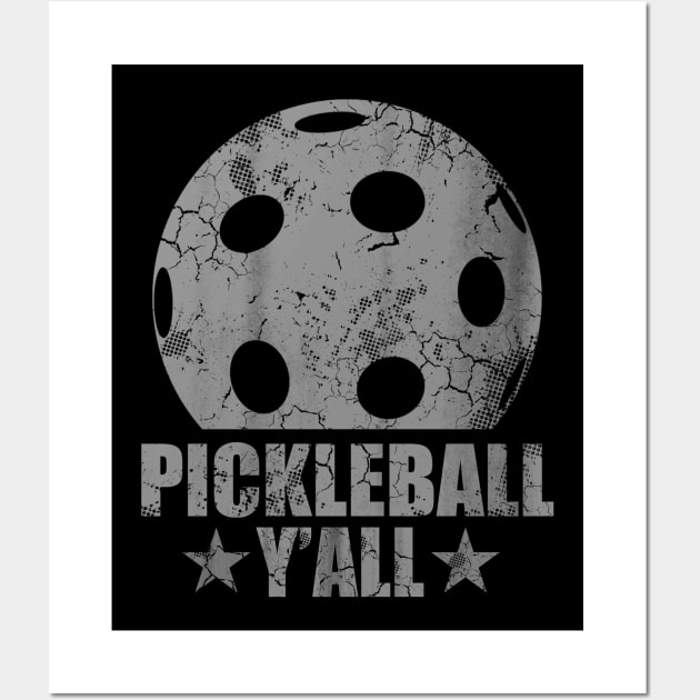 Pickleball Yall Wall Art by E